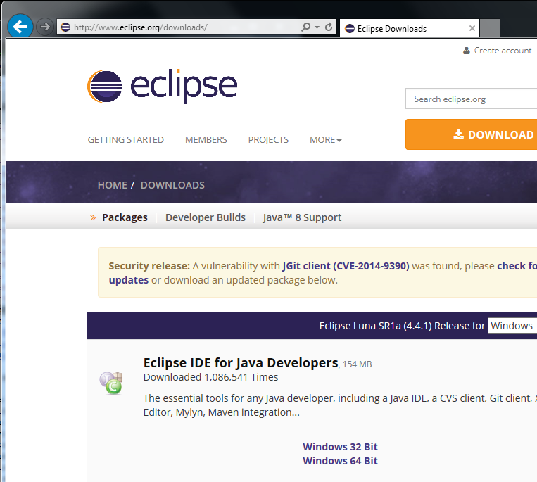 Which Java To Download For Mac For Eclipse Oxygen